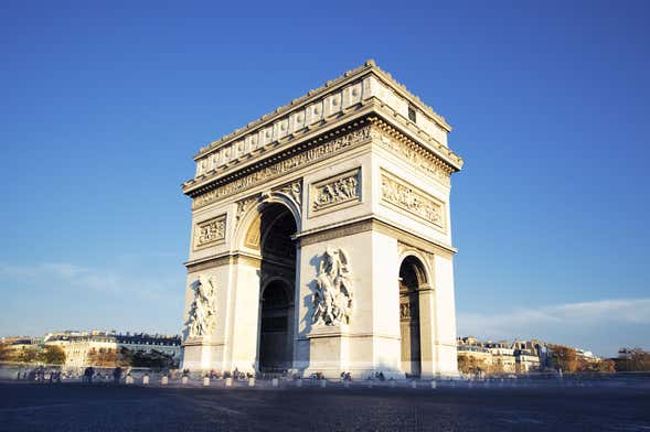 Entrada al Arco del Triunfo