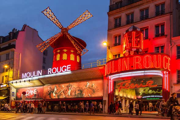 Entradas al Moulin Rouge