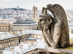 Gárgola de la Catedral de Notre Dame de París