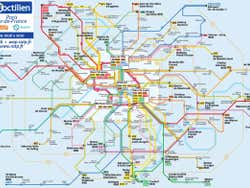 Plano de autobuses nocturnos de París