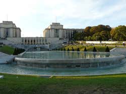 Fuente de Trocadero en París